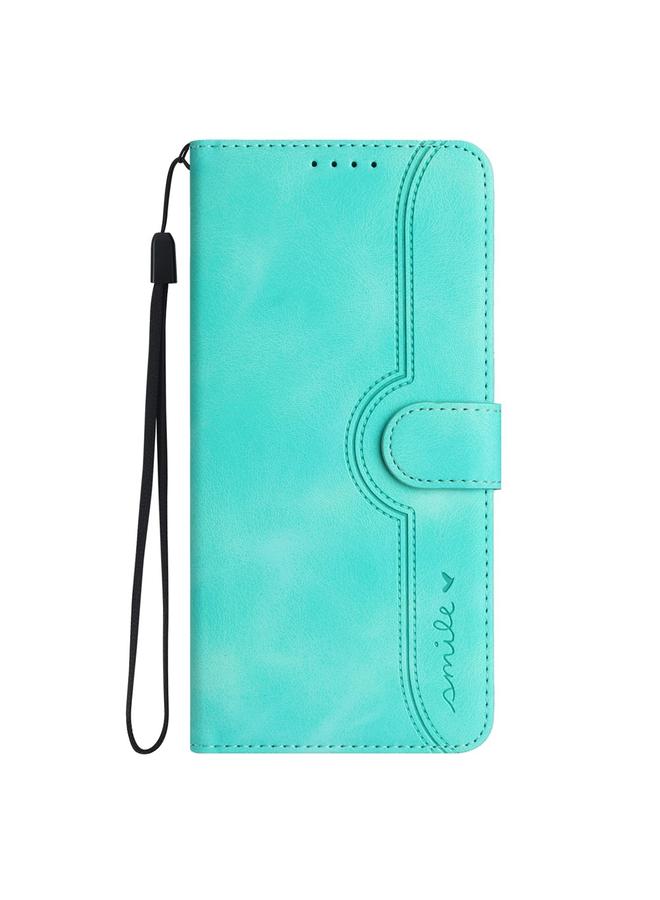 S-TOP Case For Samsung Galaxy A56 5G Heart Pattern Skin Feel Leather Phone Case - Image 2