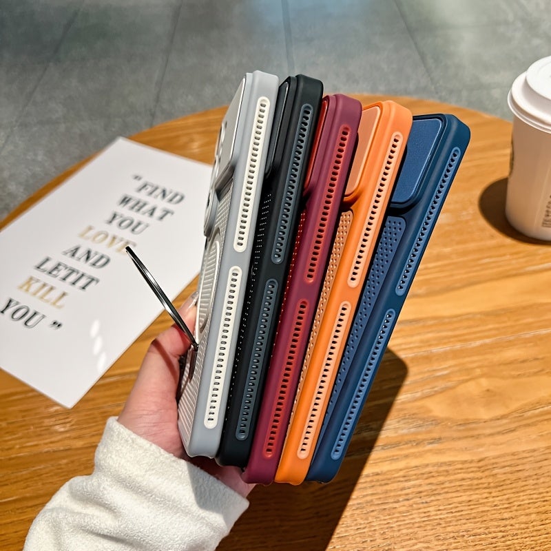 360° Rotating Kickstand Magnetic Phone Case for Samsung Galaxy S26/S26 Ultra/S24 Ultra/S25 Ultra, Precision Camera Cutout, Hollow Design Heat Dissipation, Anti-Fingerprint, Solid Color Business Style - Image 3