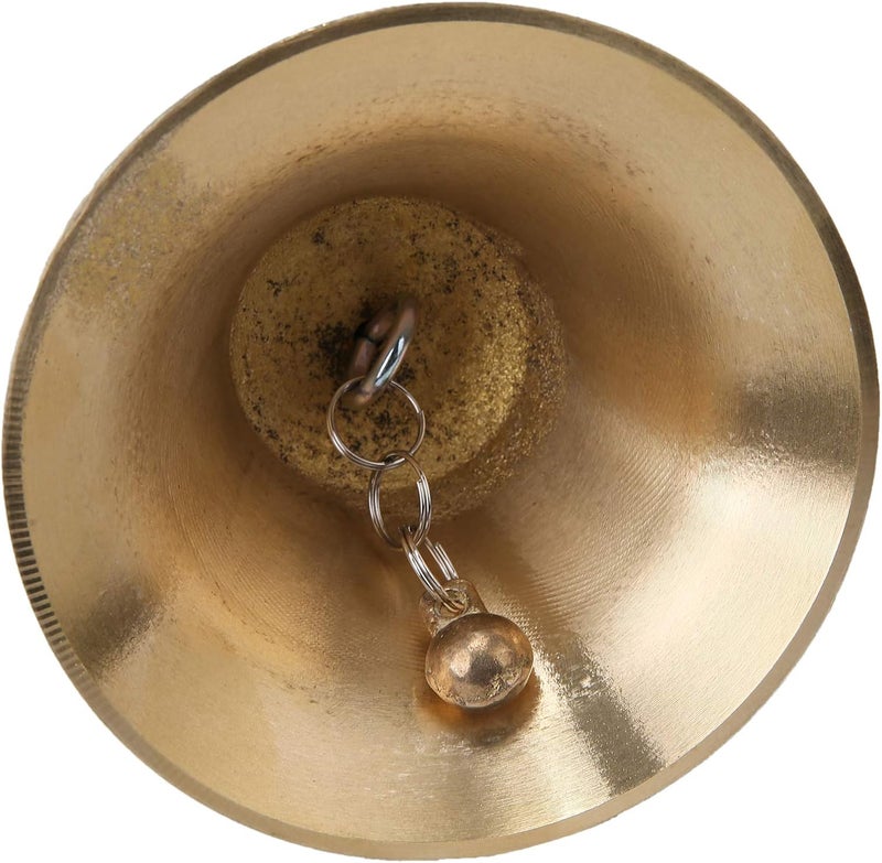 TDOCK Super Loud Solid Brass Hand Call Bell - Image 3