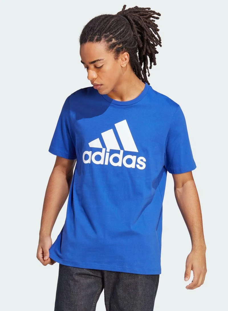 Adidas adidas M Bl Sj T Blue Training T-Shirts 2XSS