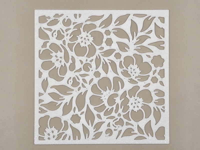 Petal Flower Stencil Template Craft - Image 1