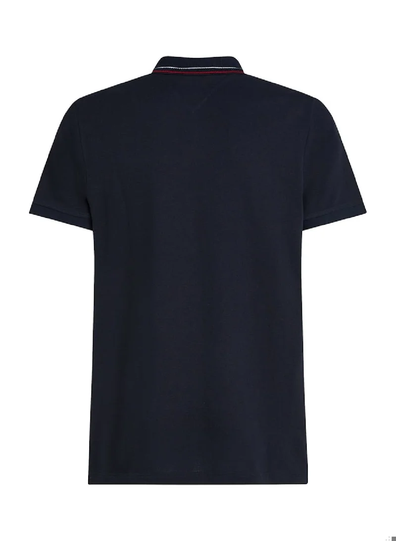 TOMMY HILFIGER Regular Fit Tipped Collar Polo Shirt