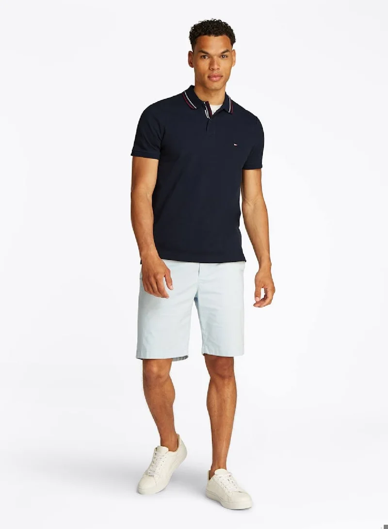 TOMMY HILFIGER Regular Fit Tipped Collar Polo Shirt