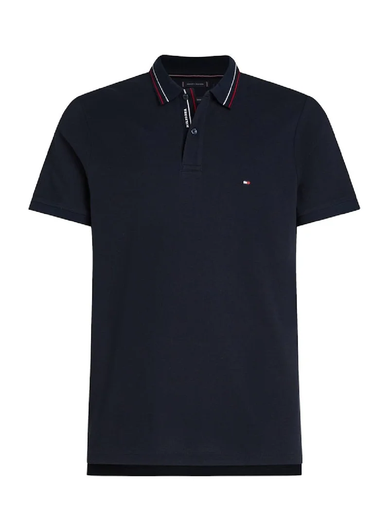 TOMMY HILFIGER Regular Fit Tipped Collar Polo Shirt