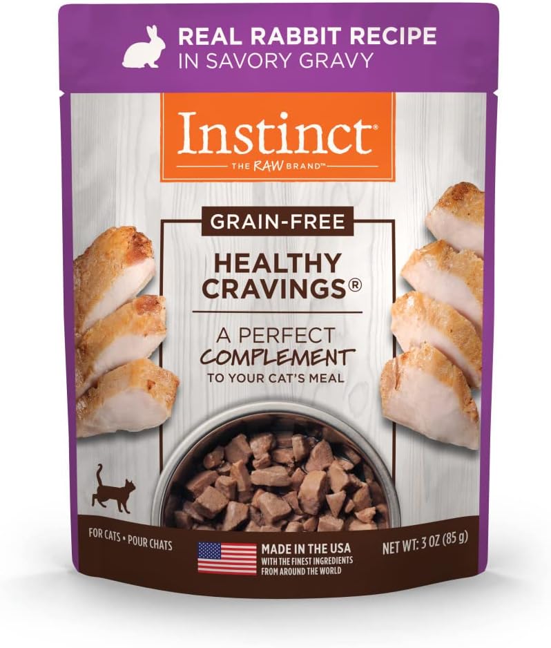 Instinct Healthy Cravings Rabbit Wet Cat Food - 3OZ - Image 1