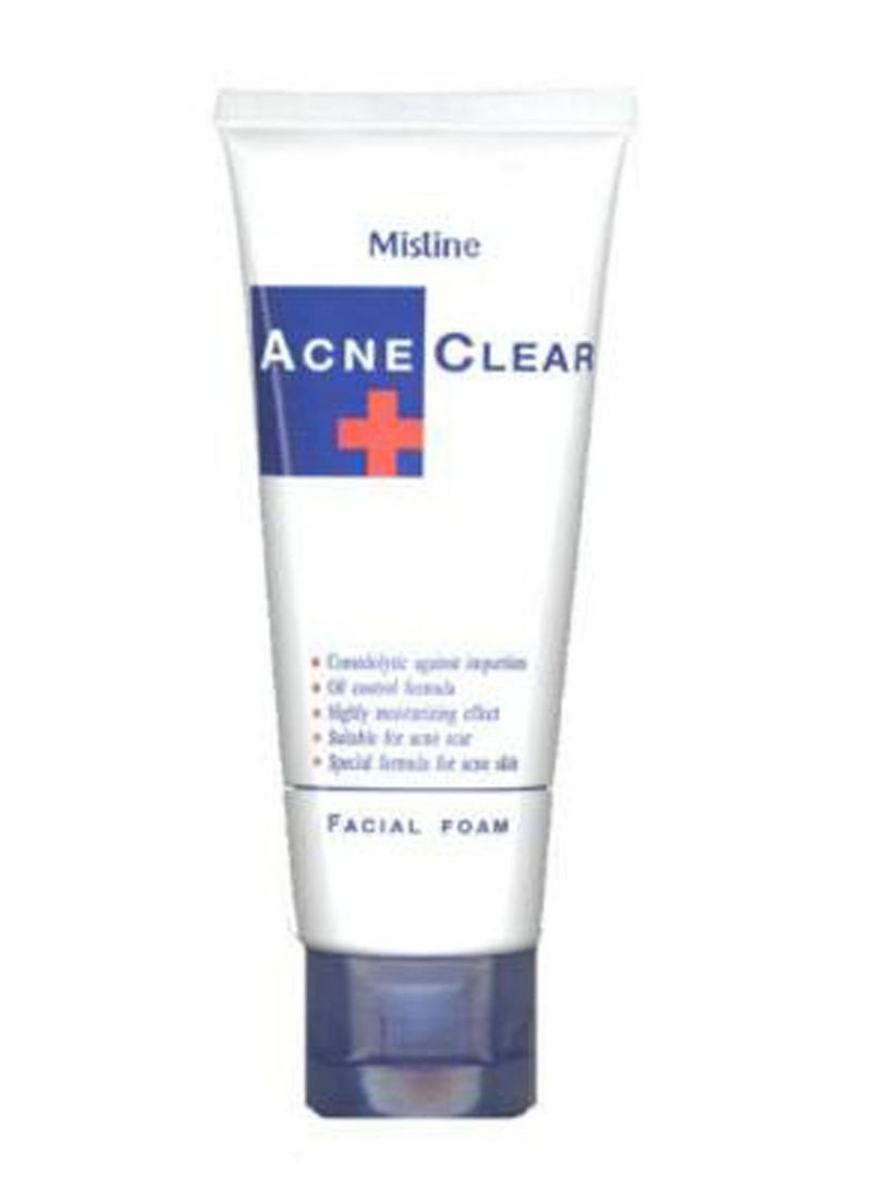 "Thailand Cosmetics" Mistine Acne Scar Clear Oil Control Facial Foam (85g.)