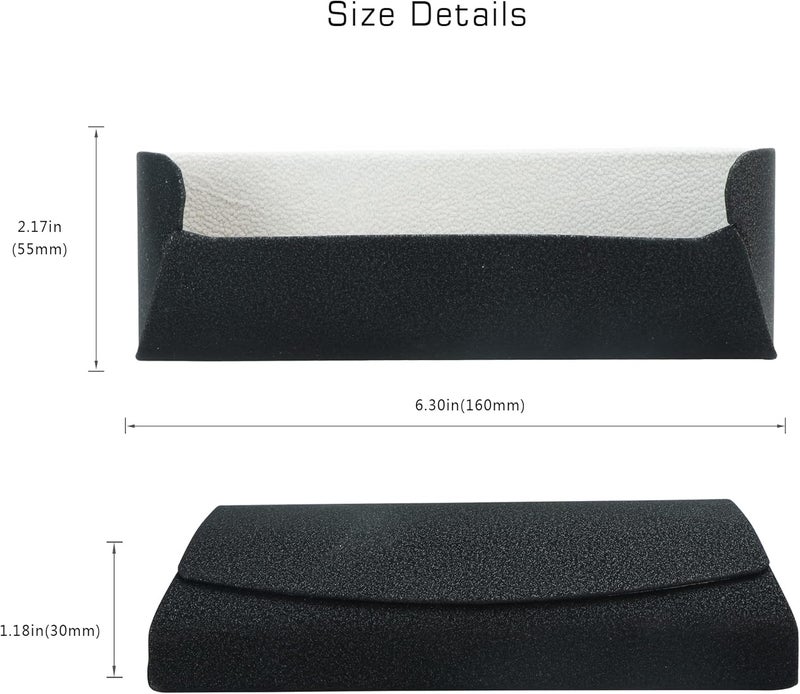 VisionGlobal Hard Shell Eyeglass Case for Eyeglasses and Sunglasses for Men/Women and Kids - Image 3