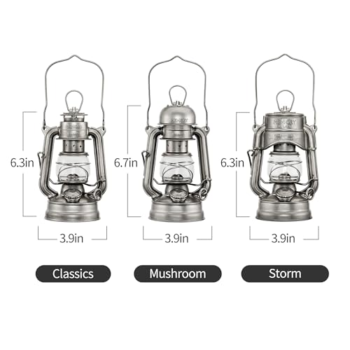 Thous Winds Oil Burning Lanter, Outdoor Windproof Kerosene Lamp, Hanging Fuel Lantern for Camping Patio Outdoor - Image 5