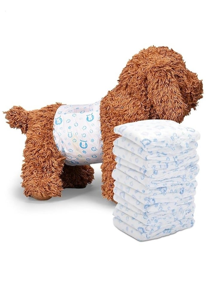 vsell24 Male Dog Diapers(Small) - Adjustable, Leak-Proof, Disposable Belly Bands for Dogs with Marking, Incontinence, or Post-Surgery Needs - Soft, Breathable, and Comfortable Fit - Image 1
