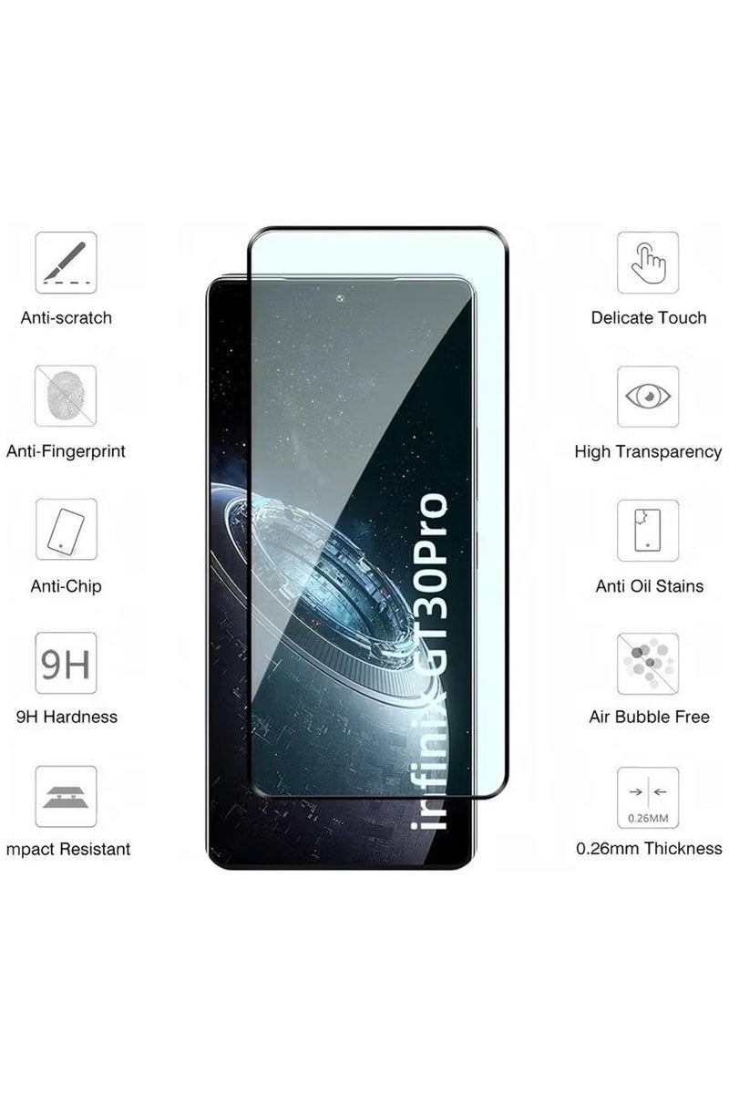 Screen Protector for Infinix GT 30 Pro High Transmittance Glass Scratch Resistant Tempered Glass - view 2