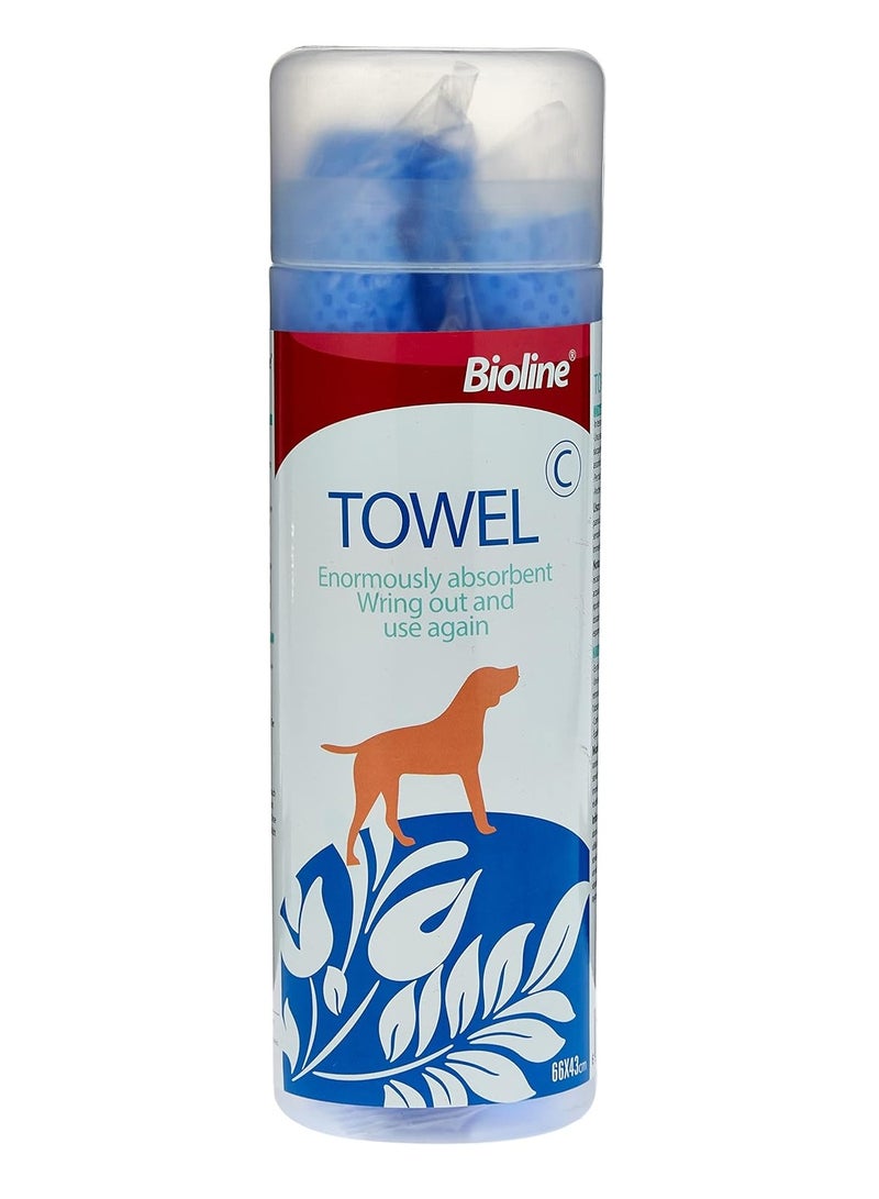 Bioline Bath Towel 66 x 43 cmDimension: 66 x 43cm, Weight: 219g - Image 1