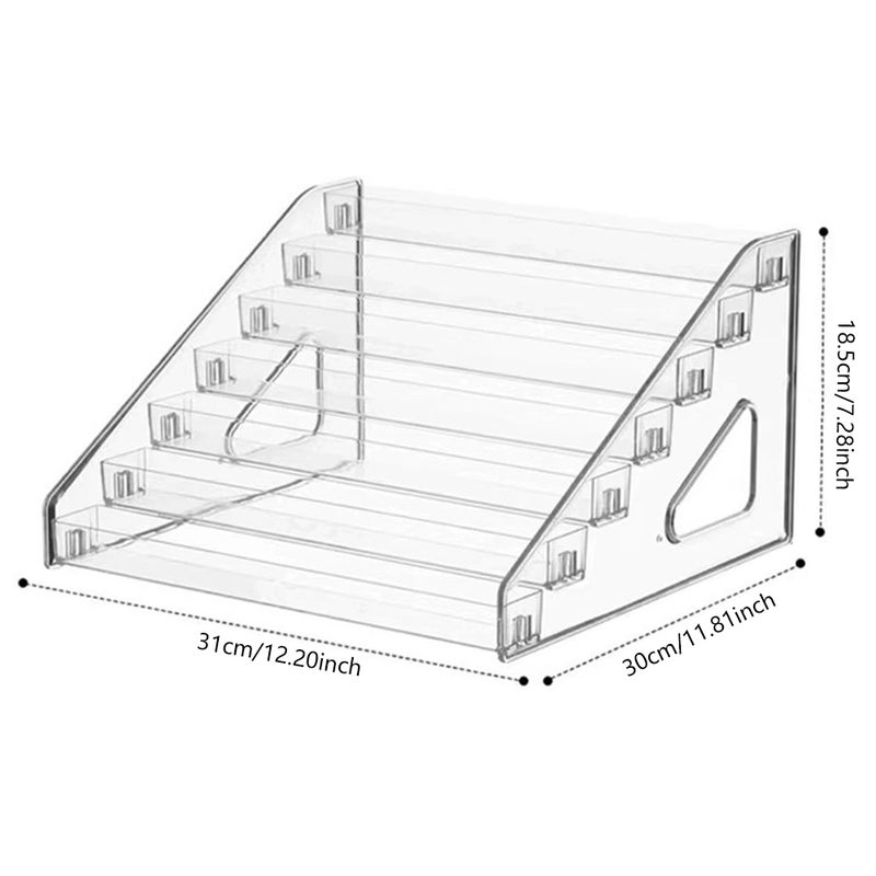 Acrylic Card Display Stand Rack Shelf Organizer For PSA Trading Baseball Card(tk/temu self-pickup orders) - Image 5