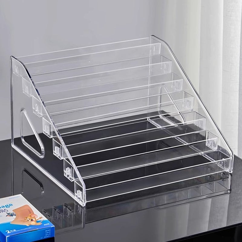 Acrylic Card Display Stand Rack Shelf Organizer For PSA Trading Baseball Card(tk/temu self-pickup orders) - Image 1