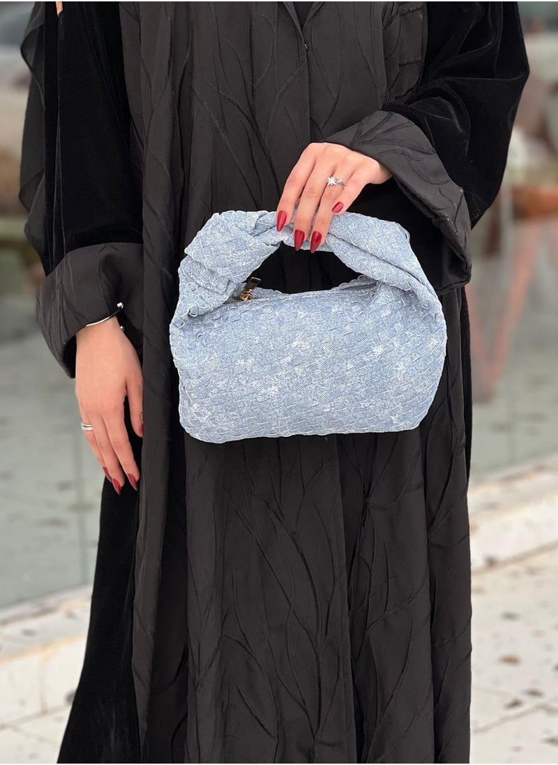 Generic - Twisted jeans handbag - Image 1