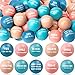 Liliful 48 Pcs Motivational Stress Balls Bulk Inspirational Squeeze Balls for Adults Anxiety Relief Fidget Toys Office Employee Gifts Classroom Rewards 22 Inch Morandi Color - Image 2