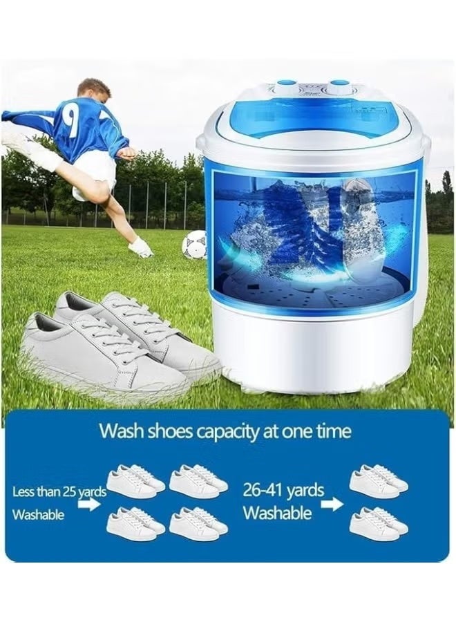 دينكس غسالة دينكس DX2041 المحمولة سعة 4.8 كجم - منظف أحذية وغسالة ملابس في جهاز واحد - Image 4