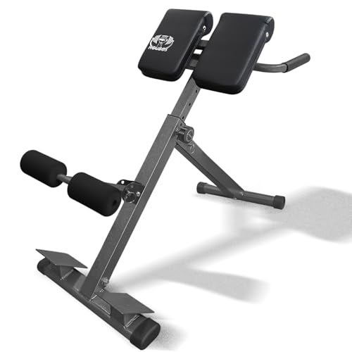 Houbos Hyperextension Roman Chair - Adjustable Bench Foldable Exercise Bench Back Extension Machine Roman Chair Exercise Equipment for Home - Image 1