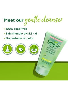 simple Refreshing Facial Wash  - Image 2
