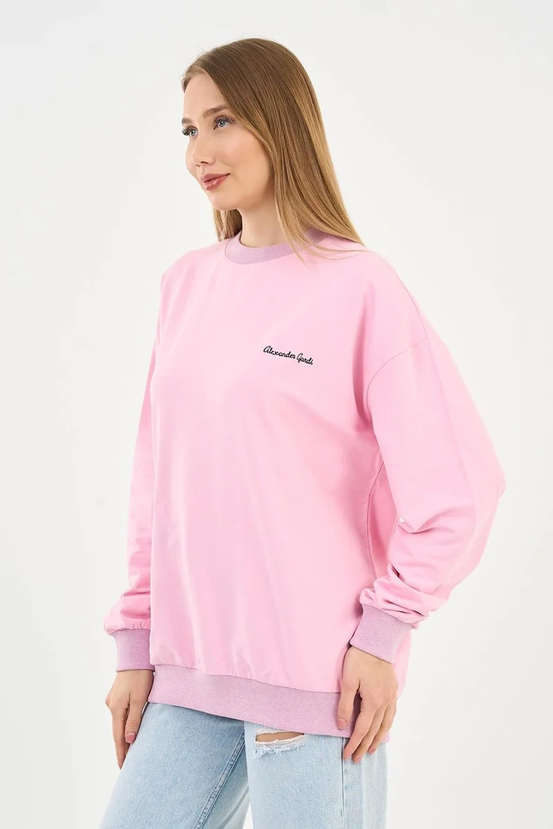 الكسندر جاردي Alexandergardi Crew Neck Sweatshirt (B23-0020)