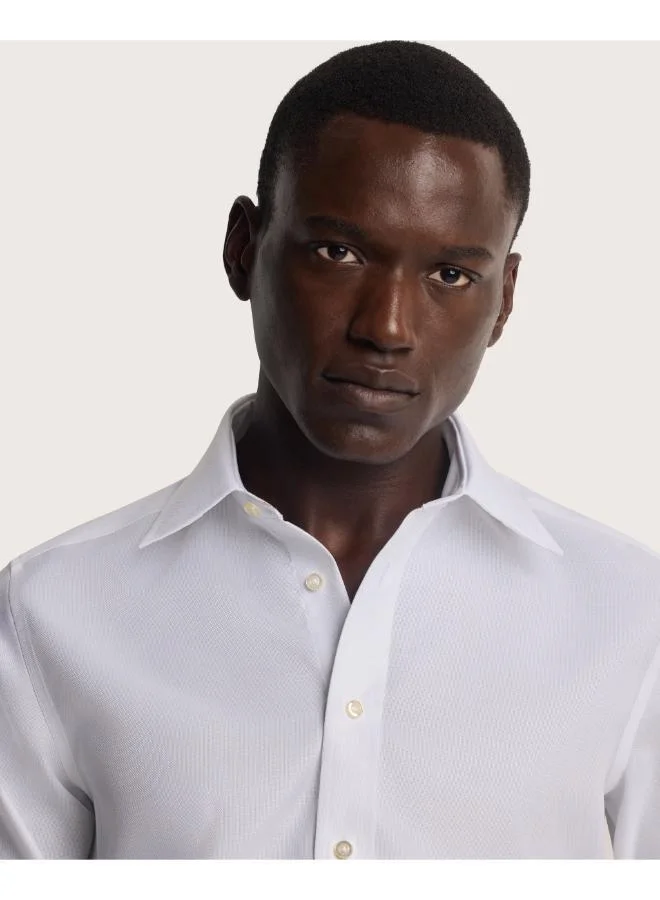 Camicissima Non-Iron Royal Oxford White Extra Fitted Shirt