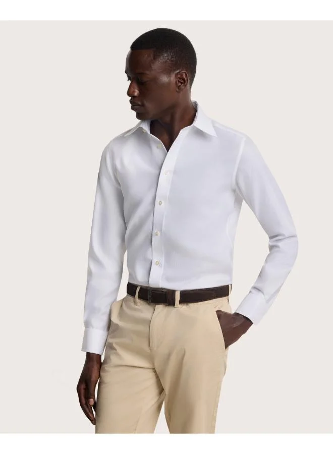 Camicissima Non-Iron Royal Oxford White Extra Fitted Shirt