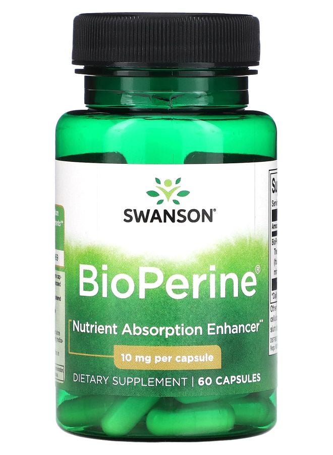 BioPerine 10 mg 60 Capsules