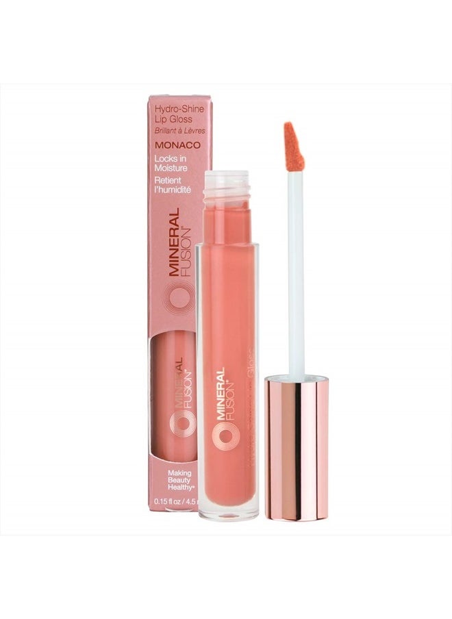 Mineral Fusion HydroShine Lip Gloss s, Monaco, 0.15 Ounce  - Image 1
