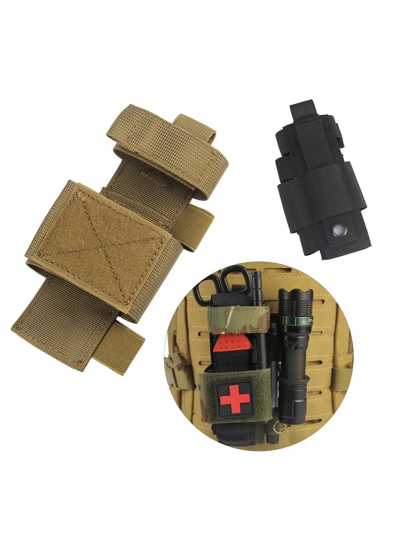 Tactical First Aid Pouch - Water-Resistant Nylon Tourniquet Holder for Outdoor Survival, Camping, Hiking & Emergency Response - Image 3