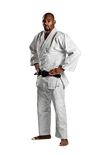 Ronin Brand Single Weave Bleached White Judo gi 2 - Image 3