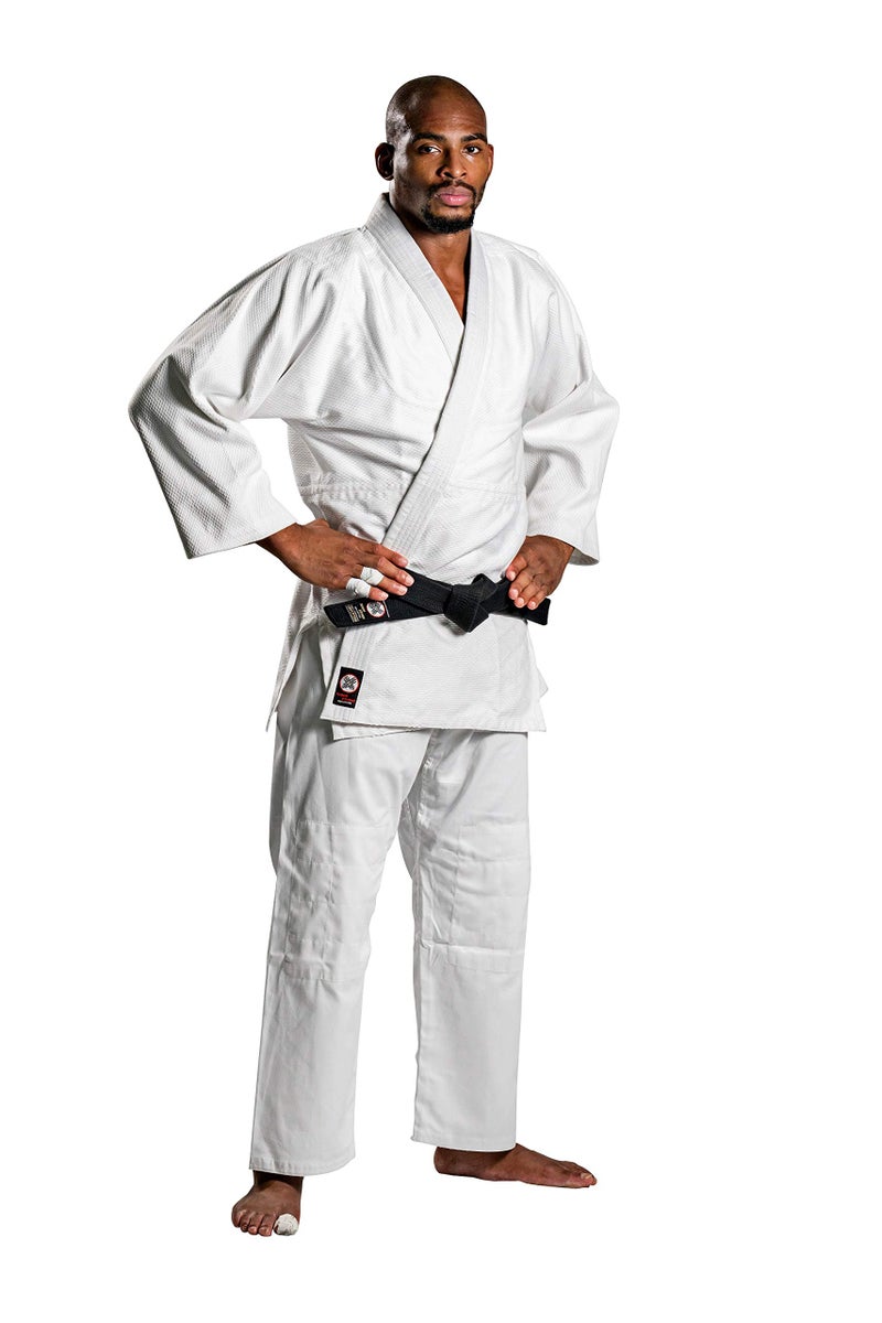 Ronin Brand Single Weave Bleached White Judo gi 2 - Image 2