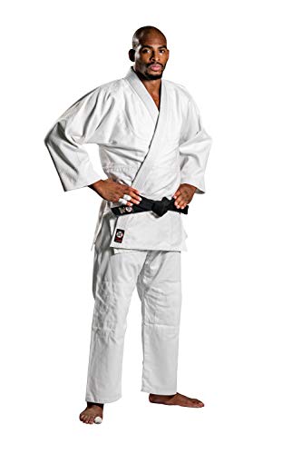 Ronin Brand Single Weave Bleached White Judo gi 2 - Image 1