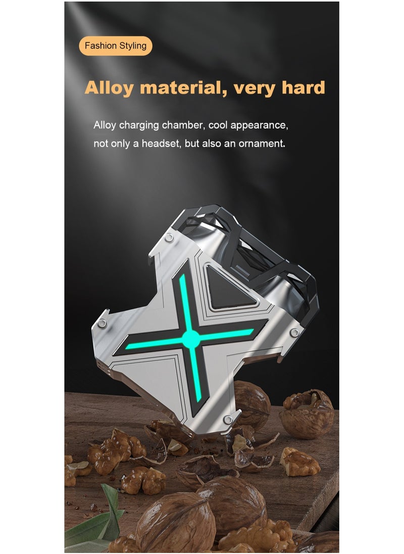 ARNOTEC - Alloy body True wireless Bluetooth Earbuds In-ear Gaming No-delay Sports Waterproof Headset- K89 - Image 1