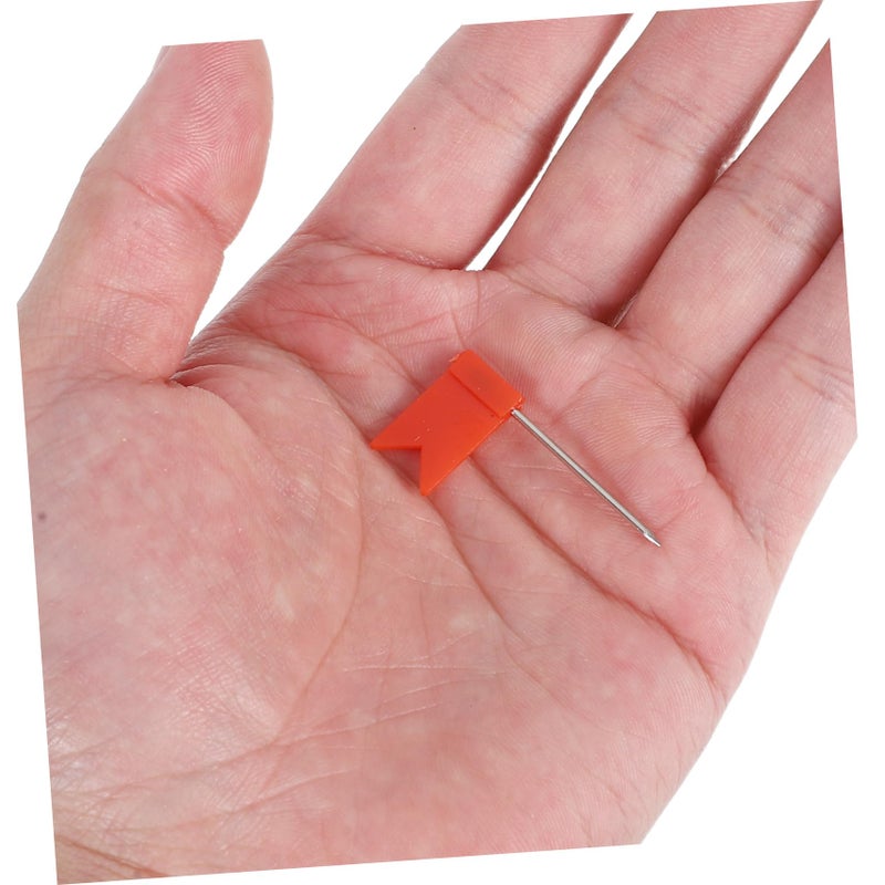 160 Push Pins Colorful Flag Map Tacks for Cork Boards Bulletin Maps Office Home Travel Planning - Image 5