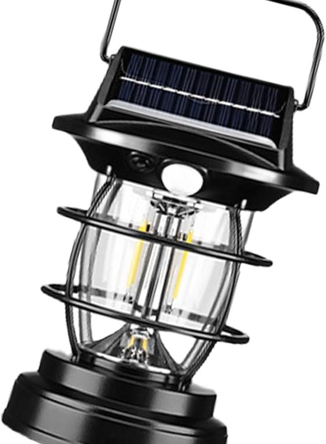 Rechargeable Solar Flashlight LED Handheld Torch Outdoor Camping Light Color A - Image 2