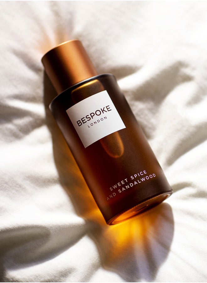 BESPOKE LONDON - BESPOKE London Perfume For Men Sweet Spice & Sandalwood Eau De Parfum | 100ml | Warm, Woody & Spiced Scent | Long-Lasting, Sophisticated Fragrance | Perfect for Evening Wear & Special Occasions - Image 1