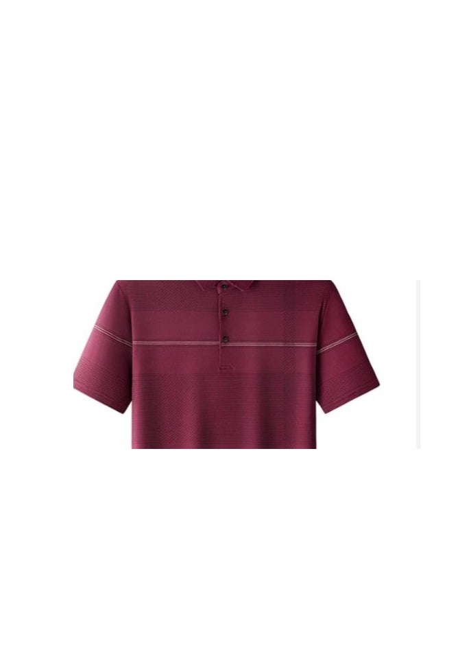 CARTELO Men's Loose And Breathable Short Sleeved T-Shirt Polo Shirt  - Image 2