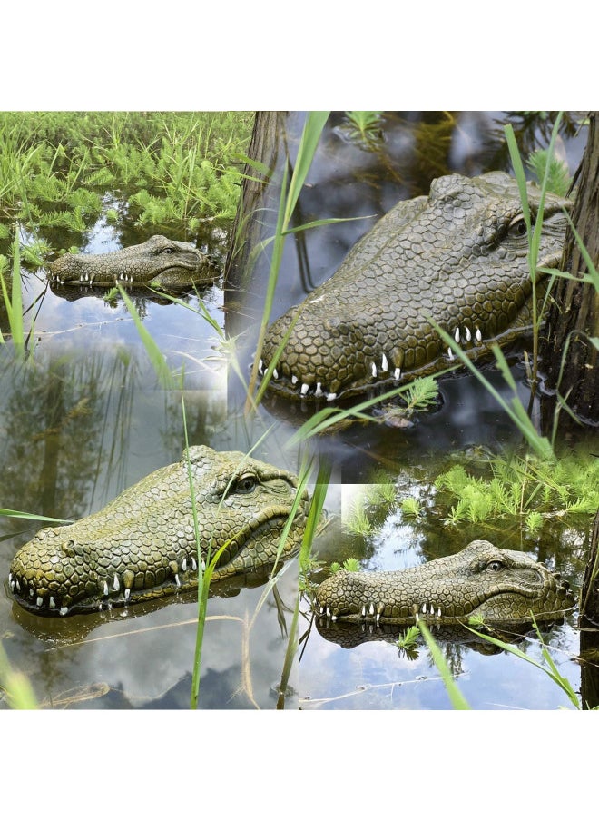 Akargol Akargol 2.4 GHz Remote Control Alligator Head RC Boats for Adults and Kids - Large Decoy and Floating Crocodile Head Prank, Rechargeable Battery, Boat Lake & Pool Toy  - Image 4