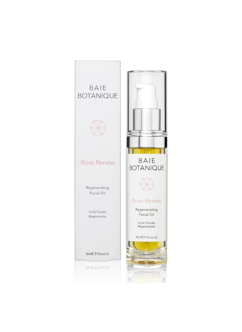 Baie Botanique - Baie Botanique AntiAging Facial Oil 30ml  Rose Absolute Camelia Borage Evening Primrose Abyssinian  Amla Oil  100 Natural 90 Organic - Image 1