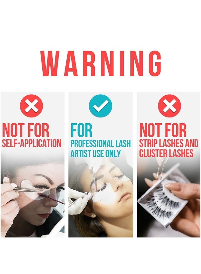 Stacy Lash Extra Strong Evolution Advanced Eyelash Extension Glue - Stacy Lash (0.17 fl.oz/ 5ml)/ 1Sec Drying time /6 Weeks Retention/Maximum Bonding Power/Low Fumes/Black Adhesive/Professional Supplies - Image 2