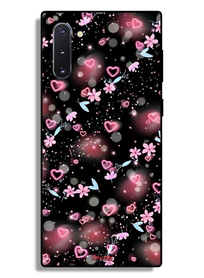 Tolwak Samsung Galaxy Note 10 Protective Case Cover Small Hearts And Flowers - Image 2