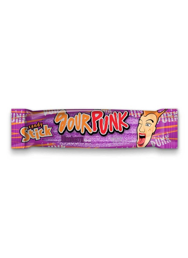 Sour Punk - Sour Punk (Blueberry) Candy Sticks 50gm - Image 1