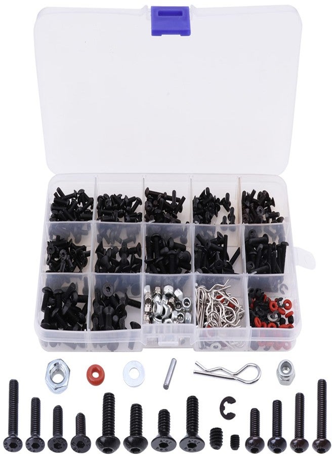 FriHobby RC Car Tool Kit - Screwdriver Set (Flat/Phillips/Hex/Nut), Screws Kit, Pliers, Wrench, Repair Tools for 1/8 1/10 RC Cars, Compatible with Traxxas Arrma Axial Redcat - Image 3