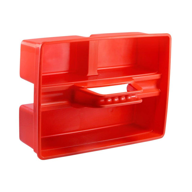 Aoomi Handy Caddy Industrial Multipurpose Grade Plastic Medium Size BasketRed - Image 5
