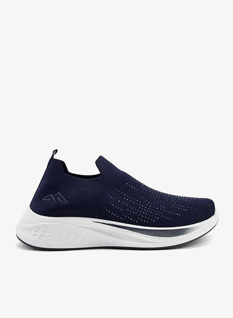 Oaklan by Shoexpress Embellished Slip-On Sports Shoes With Pull Tabs - Image 2