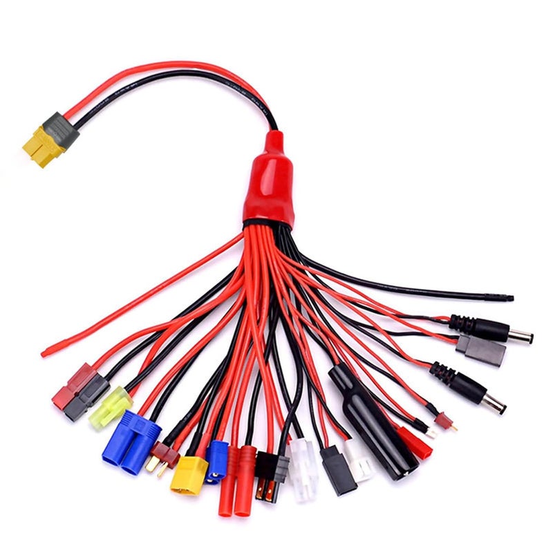 Flexible 19 in 1 Charging Cable Cord with Silicone Wire and Durability ABS for Various Electronic Devices Remote Control Car UAV Device - Image 4