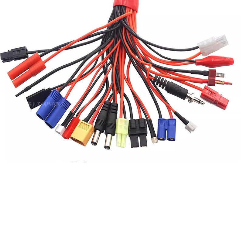 Flexible 19 in 1 Charging Cable Cord with Silicone Wire and Durability ABS for Various Electronic Devices Remote Control Car UAV Device - Image 3