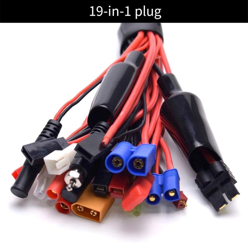 Flexible 19 in 1 Charging Cable Cord with Silicone Wire and Durability ABS for Various Electronic Devices Remote Control Car UAV Device - Image 5