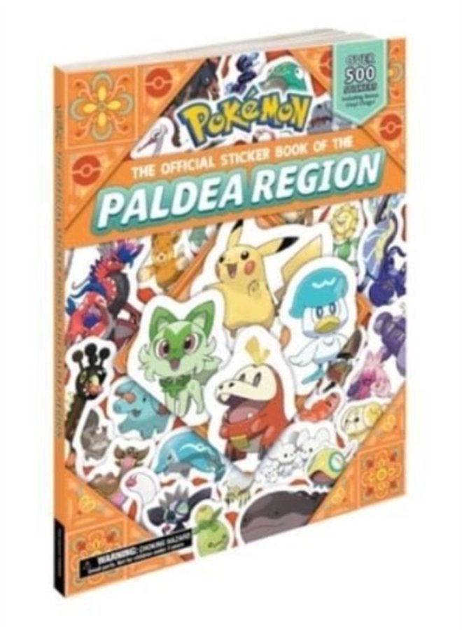 Pokemon the Official Sticker Book of the Paldea Region - Paperback