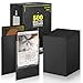 Fabmaker Standard Black Card Sleeves 500 Pack Compatible with MTG Card Sleeves Matte Back Finish Perfect Shuffling Protect All Your Trading Cards Sports Cards Never Tear 66x91mm - Image 3