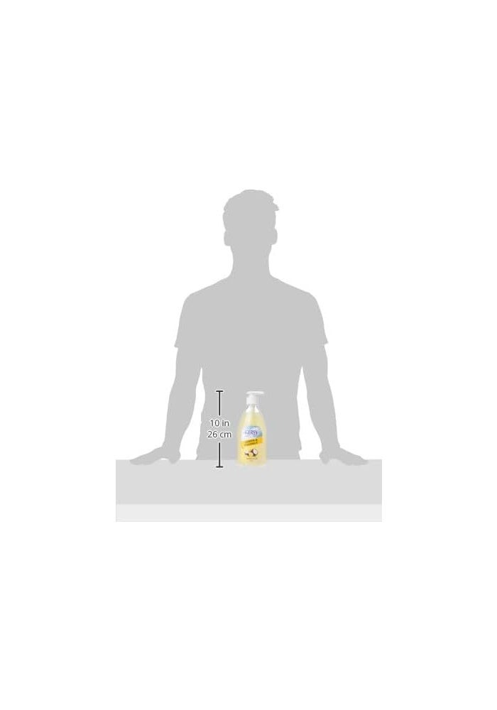 GERSY Liquid Hand Wash – Lemon & Coconut – Nourishing & Refreshing – 400ml - Image 3